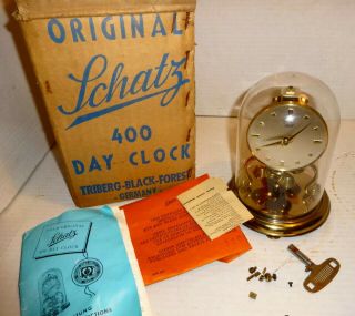 Vintage Schatz 400 Day Clock - Germany