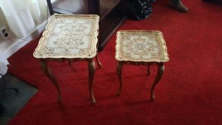 1960 ' s Plastic Nesting Tables 6