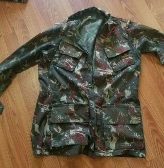 Soviet Shirt Jacket Russian Uniform Camo Army Military Size 40
