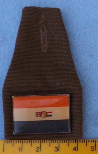 South Africa Army Cadet Pocket Flash / Fob Badge - Sadf - Sa Flag