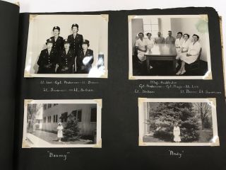 UNIQUE NURSES 1943 - 46 PHOTO ALBUM FITZSIMONS ARMY HOSPITAL 154 HISTORIC PICTURES 4