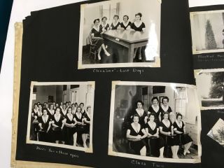 UNIQUE NURSES 1943 - 46 PHOTO ALBUM FITZSIMONS ARMY HOSPITAL 154 HISTORIC PICTURES 7