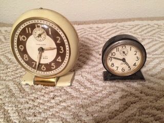 Vintage Baby Ben And Big Ben Clocks For One Price