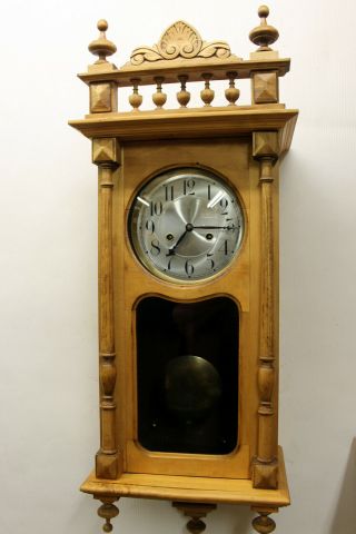 Antique Wall Clock Vienna Regulator 19th century 2