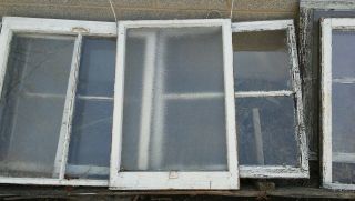 Custom cut wavy glass replacement window pain glass.  out of old victorian home 3