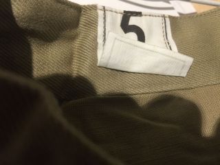 khaki shorts,  military french,  old stock,  32 - 34,  100 cotton 4
