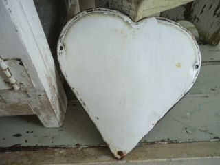 Large,  Vintage,  Circa 1931 " French Heart Memorial Plaque "