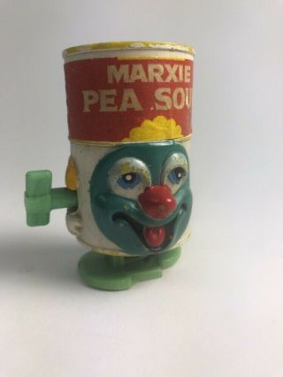 Vintage David Dean Marx Wind Up " Marxie Pea Soup Walking Toy 2.  75 " Tall,
