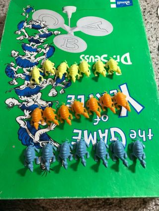 Vintage Board Game the Game of Yertle Dr.  Seuss REVELL Z - 2100:198 1960 7