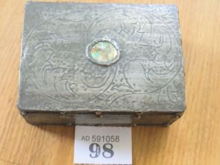 Arts And Crafts Pewter Box