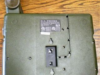 U.  S.  ARMY telephone Vintage Signal Corps BC - 611h G.  I.  walkie - talkie style phone 4