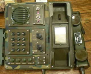 U.  S.  ARMY telephone Vintage Signal Corps BC - 611h G.  I.  walkie - talkie style phone 8