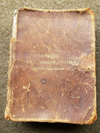 Indian Wars Us Army Cavalry Tactics Book 1891