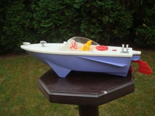 Very Rare Soviet Collectible Toy Motor Boat Rescue Lifeguard