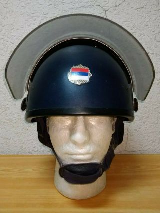 Jna / Serbian Mpc - 1 Ballistic Helmet - Rare