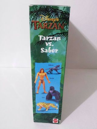 Disney ' s Tarzan Vs.  Sabor Set,  Mattel,  1999 2