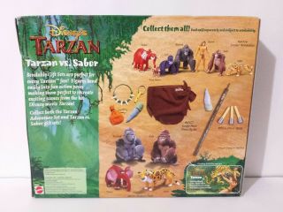 Disney ' s Tarzan Vs.  Sabor Set,  Mattel,  1999 3