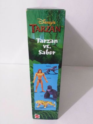 Disney ' s Tarzan Vs.  Sabor Set,  Mattel,  1999 4