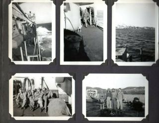 WWII Photo Album Tientsin China & Point Barrow Alaska Asian Corpses Beach 330 pc 8