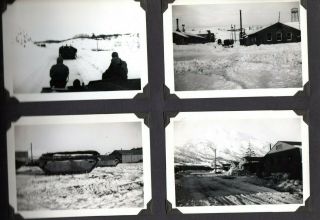 WWII Photo Album Tientsin China & Point Barrow Alaska Asian Corpses Beach 330 pc 9