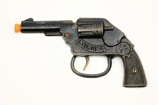 Vintage Kilgore Invincible Hammerless P - 80 Toy Cap Gun