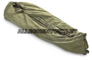 Us Military Vietnam Era M - 1945 Sleeping Bag Bivy Cover Case Od Green Cotton Vgc