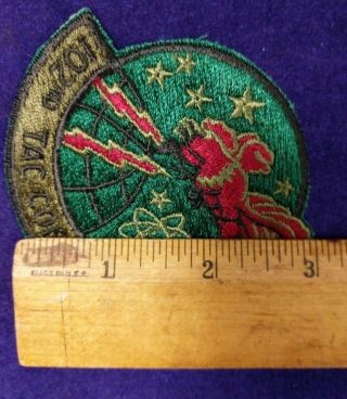 USAF 102nd Tac Con SQ Tactical Squad Embroidered Iron On Patch C4 - 11 5