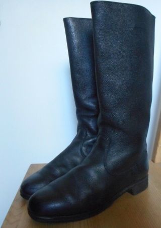 East German Nva Uniform Boots.  Size 9 1/2