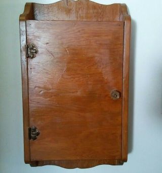 Vintage Farm House Wood Medicine Wall Chest Cabinet
