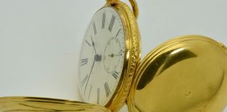 Antique Georgian Memento Mori Masonic Skull 18k gold,  Enamel&Diamonds watch.  103g 11