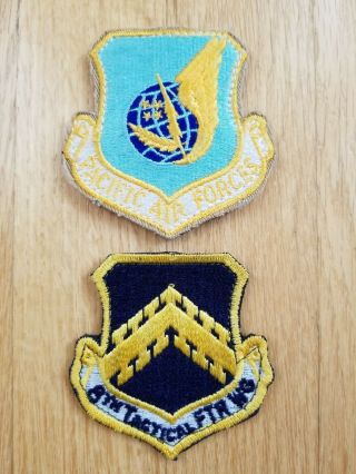 Usaf Patch - Paf/ 8th Tactical Fighter Wing,  Kunsan Ab,  Rok,  1985 (f - 16a/b)