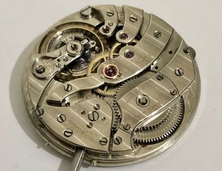 ANTIQUE TIFFANY & CO YORK (BY PATEK ???) POCKET WATCH MOVEMENT 3