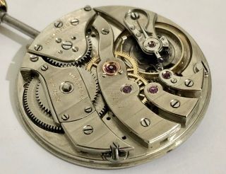 ANTIQUE TIFFANY & CO YORK (BY PATEK ???) POCKET WATCH MOVEMENT 4