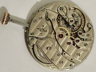 ANTIQUE TIFFANY & CO YORK (BY PATEK ???) POCKET WATCH MOVEMENT 7