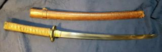 WWII JAPANESE SHIN GUNTO NCO SWORD - PRE 1944 MANUFACTURE 2