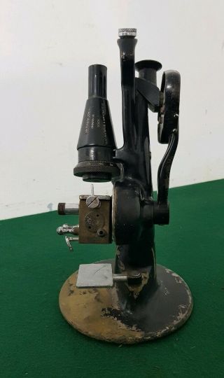 Rare Vintage Brass 30 Cm Bellingham & Stanley London Twin Medical Refractometer