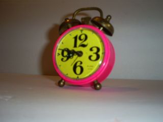 Vintage Florn Twin Bell Alarm Clock - West Germany