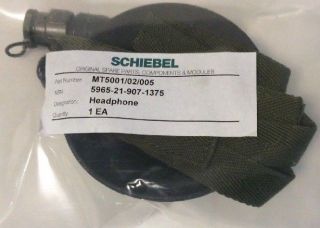 Schiebel Military An/pss - 12 Racal Headset Mt5001/02/005