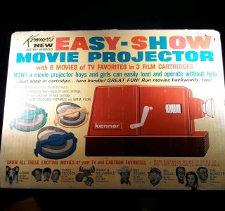 1965 Kenner Easy - Show Movie Projector And It