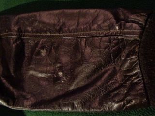 Avirex Unltd A2 leather dark brown jacket US Army 1978 - vintage SZ40 7