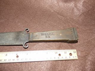 Old Wells Fargo & Co Knife Stagecoach Agent ' s Knife Forged Blade 1870 ' s 2