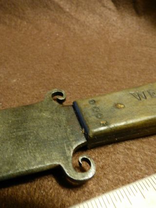 Old Wells Fargo & Co Knife Stagecoach Agent ' s Knife Forged Blade 1870 ' s 5