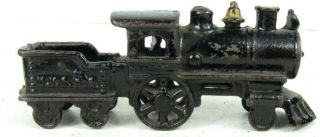 AC Williams Choo - Choo 4 piece antique cast iron train 2