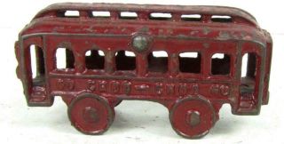 AC Williams Choo - Choo 4 piece antique cast iron train 4