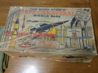 The Marx - Atomic Cape Canaveral Missile Base Parts Only & Box