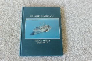 Uss Samuel Gompers Ad - 37 1981 Westpac Cruise Book