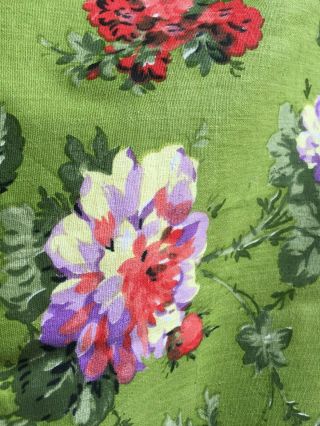 Vintage French Fabric Cotton 