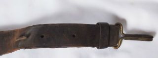 1 only leather Shoulder strap for U S Army Model 1878 Blanket Bag [mi6 2