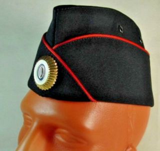 Russian Female Police Officer Pilotka Cap Hat With Badge - Uniform
