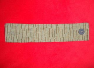 Post Wwii East German Ddr Nva Army Rain Camo Uniform Rank Patch Loop